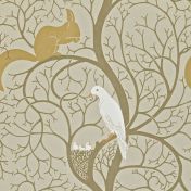 Обои Squirrel & Dove из коллекции Vintage