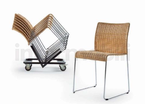 Плетеные стулья от фабрики Bonacina Pierantonio