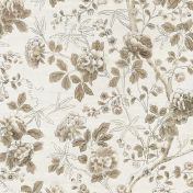 Marguerite Silk Blockprint - Pearl