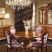 Мебель для гостиной в оттенках коричневого цвета