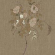 Moorland Embroidery - Linen